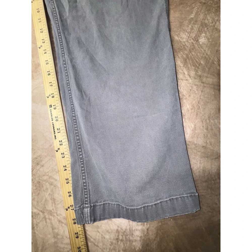 Carhartt Relaxed Straight Rigby Dungaree Pants Men's *42 X 29 Gravel Gray